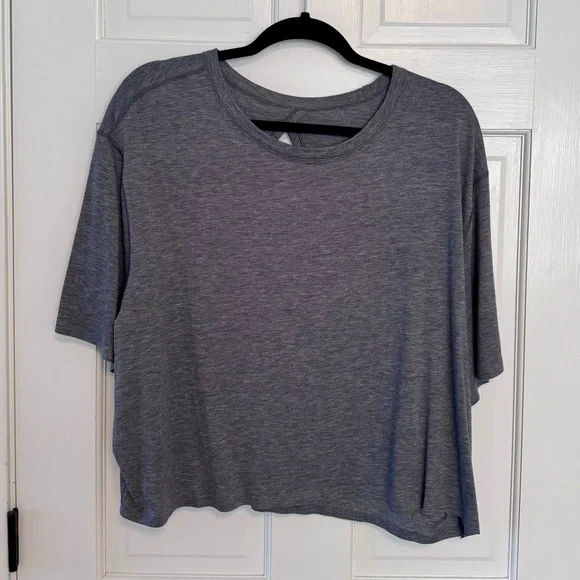 Lululemon Athletica | Intended Short Sleeve, Grey Color, Size 12 - EUC - Picture 4 of 6